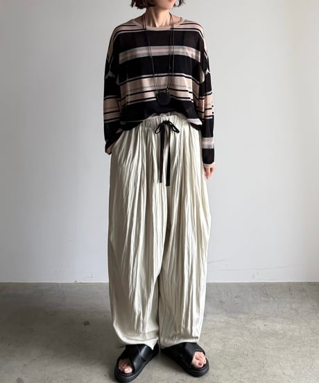 cool touch multi border knit