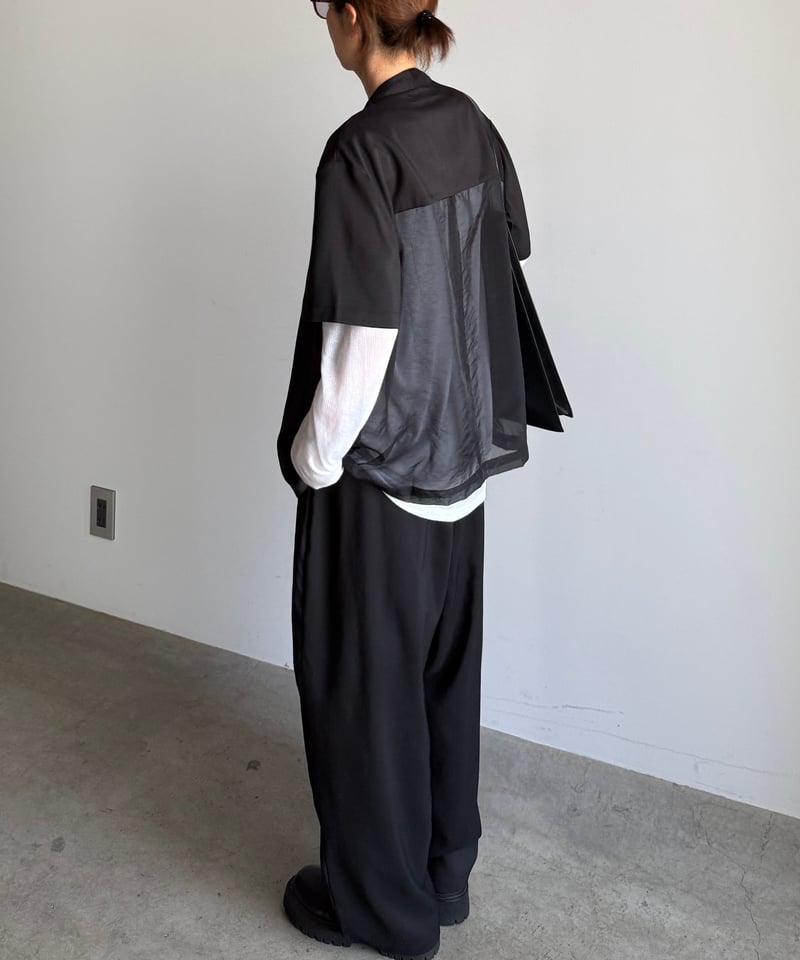 v-collar short sleeve jacket (set up対応) | ARULLE