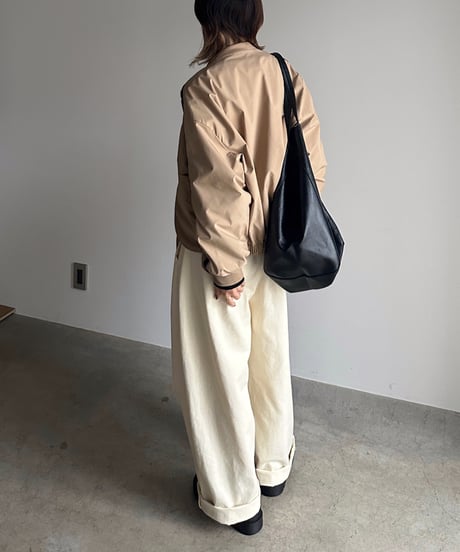 big leather tote bag【一部予約】