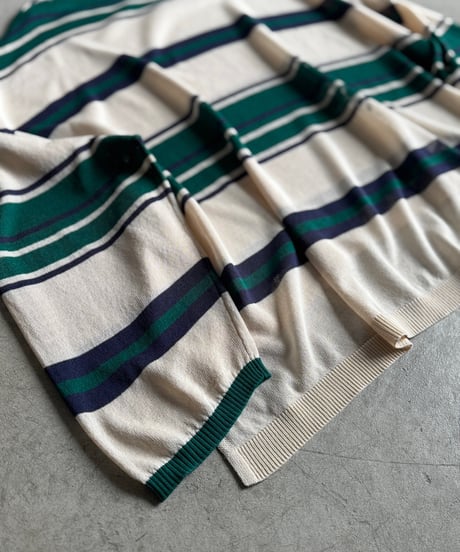 cool touch multi border knit