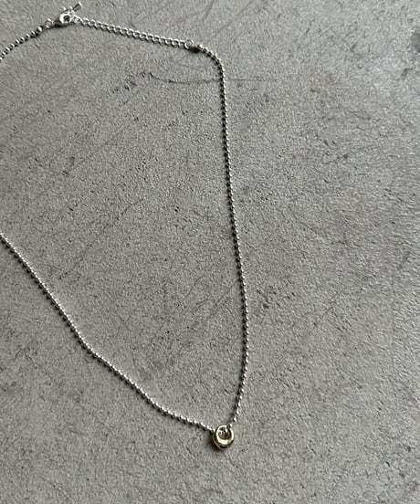 ball chain motif necklace【予約商品】