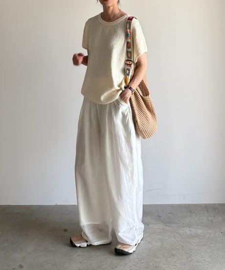 boucle knit pullover