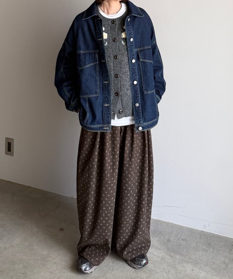 over denim coverall