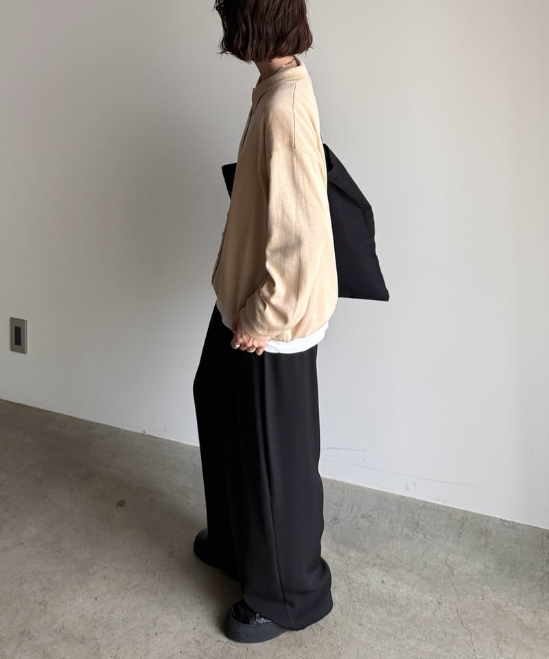 パンツ RADIANT curve tuck pants tuck curve pants | ARULLE