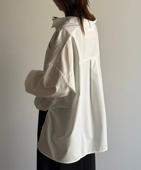 drawst hem skipper shirt