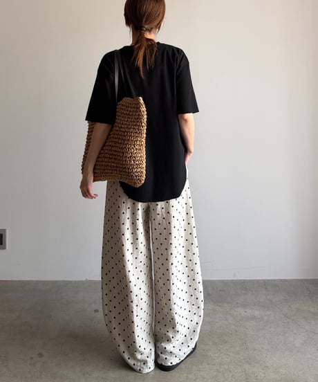 round tail rib t-shirt