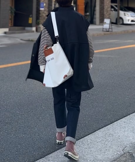 3way canvas logo tote bag