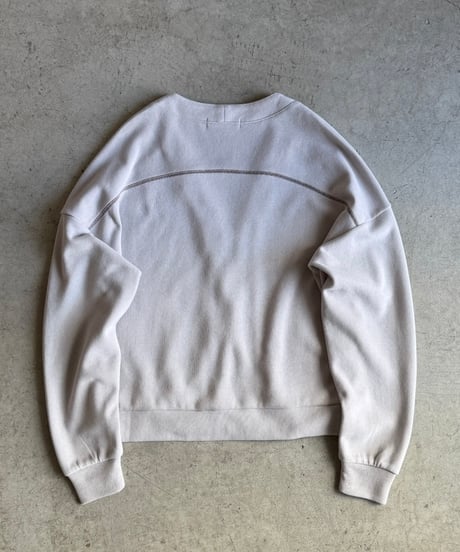 color stitch zip cardigan