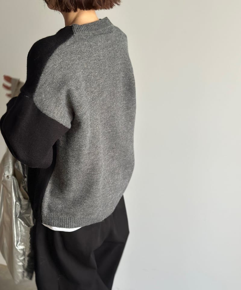color separate cardigan | ARULLE