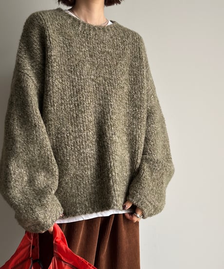 marble color knit