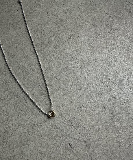 ball chain motif necklace【予約商品】