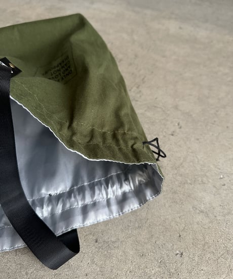 military drawstring bag