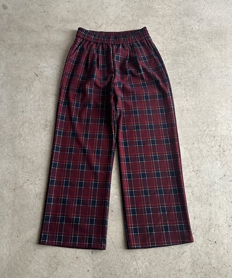 easy check pants