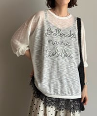 graphic sheer cut sew