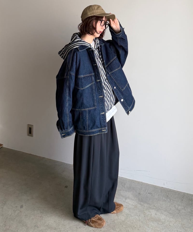 casual loose pants | ARULLE