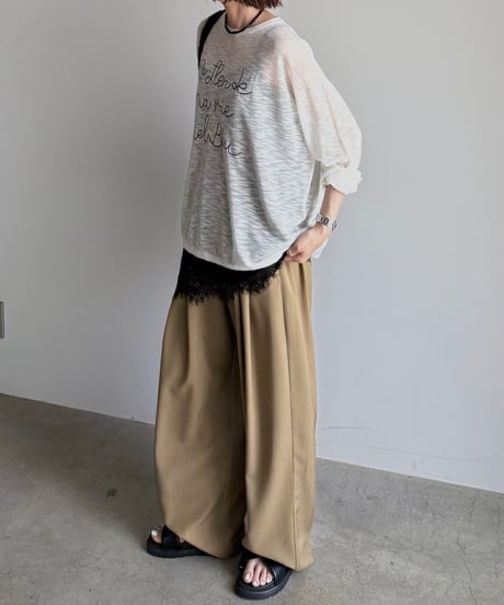 graphic sheer cut sew