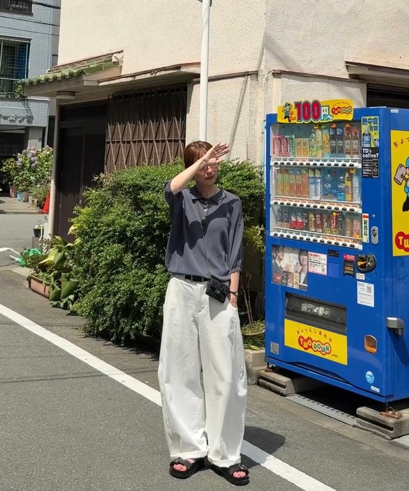 トップス WINDANDSEA SUMMER KNIT POLO SUMMER KNIT POLO – WIND AND SEA