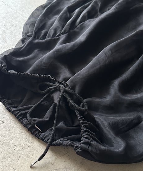 organdy flare skirt