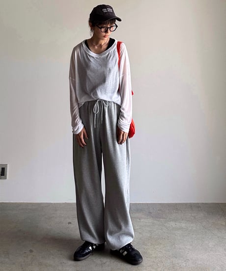 sheer loose cut sew