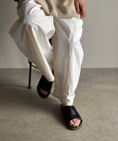 simple flat sandal