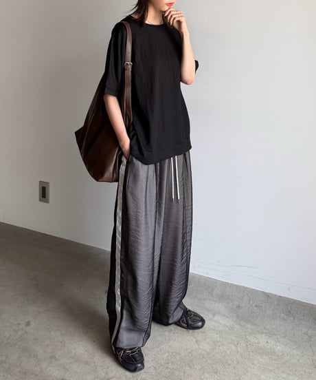 layered side line pants
