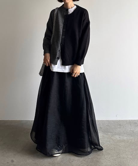 organdy flare skirt