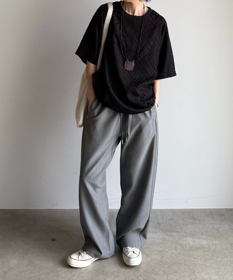half & half denim pants【一部予約】 | ARULLE