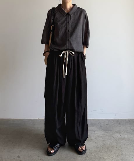 color drawstring easy pants