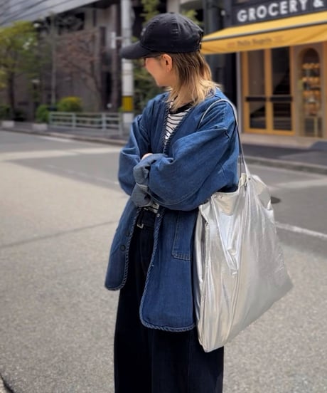 metallic tote bag【一部予約】