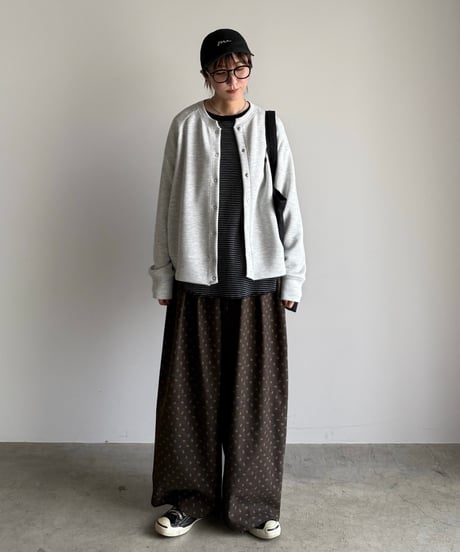 petit flower relax pants