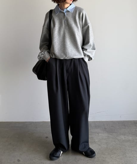 shirt layered style sweat