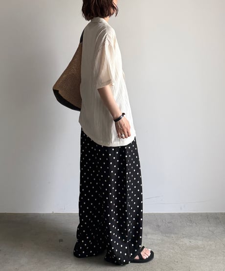 tailored double button shirt