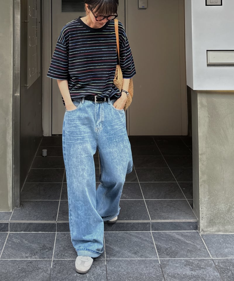 【新品】arulle ルーズワイドデニム size 1 loose wide denim | ARULLE