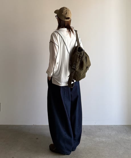 lock stitch long t-shirt