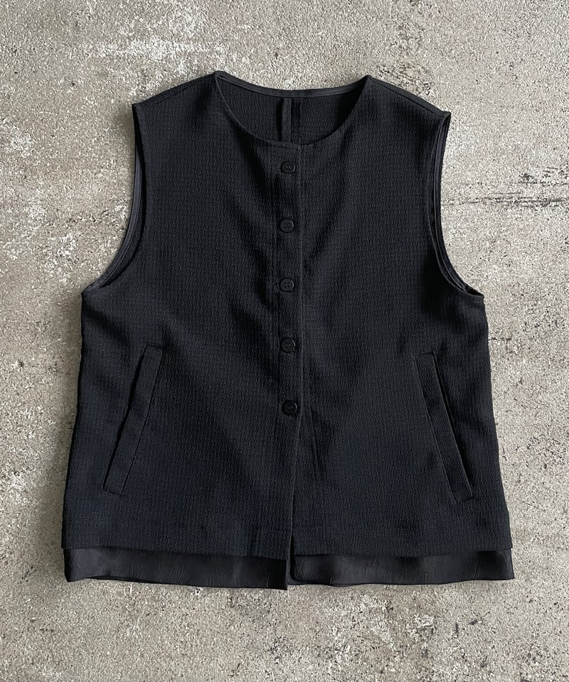 tweed button vest (set up対応) | ARULLE