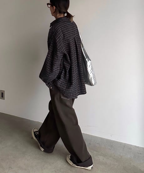 loose brown denim