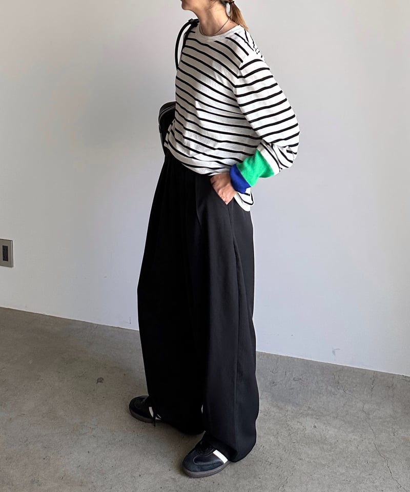 color cuff border cut sew | ARULLE