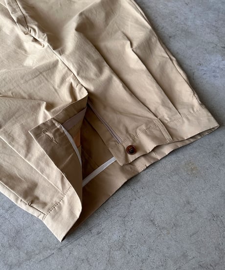 smooth chino wide pants