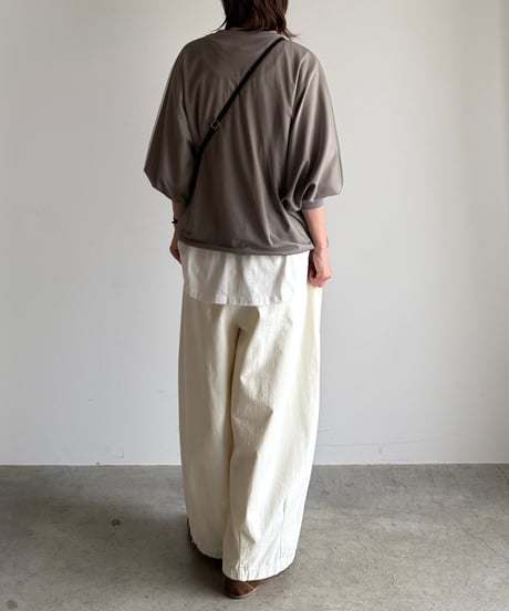 over tulle dolman pullover