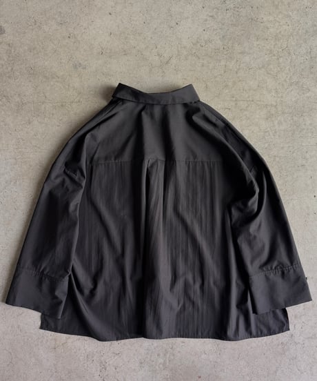 drawst hem skipper shirt