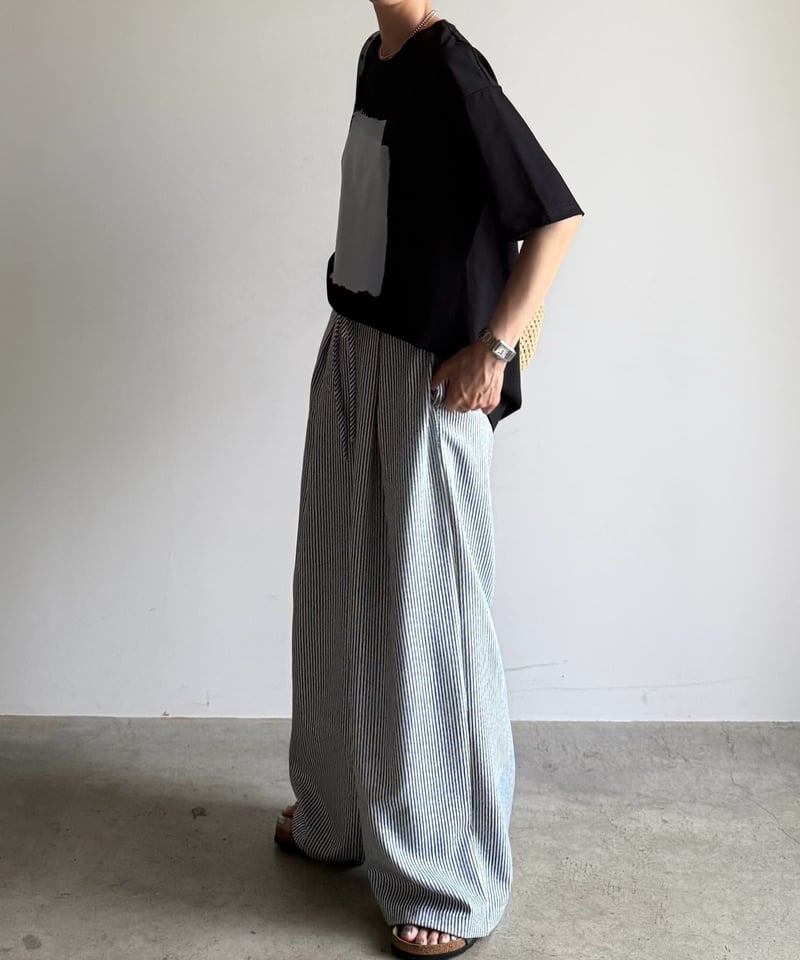 専用♥Ameri EASY TUCK HALF PANTS 　アイボリー M ameri vintage / M size アイボリー（Ameri EASY TUCK HALF