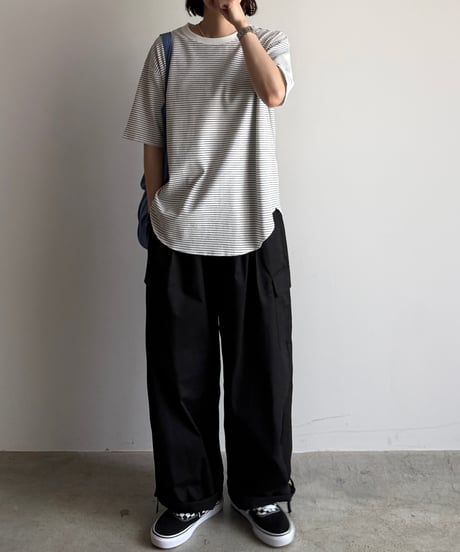 round tail rib t-shirt