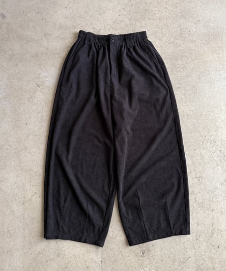 【POPUP】loose tapered corduroy pants