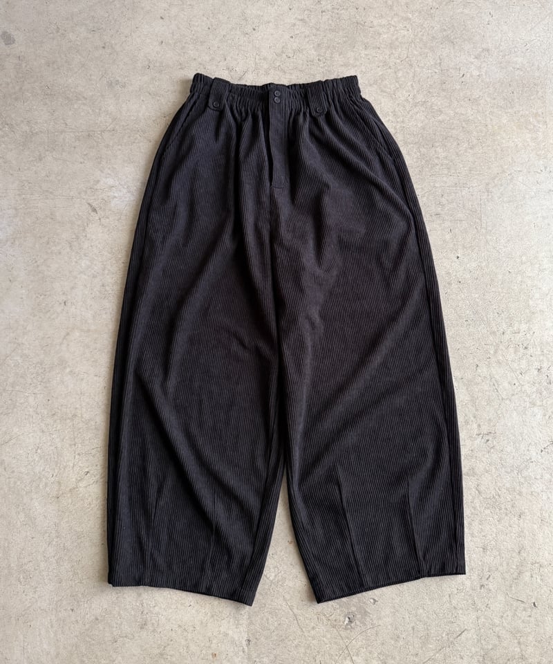 loose tapered corduroy pants | ARULLE