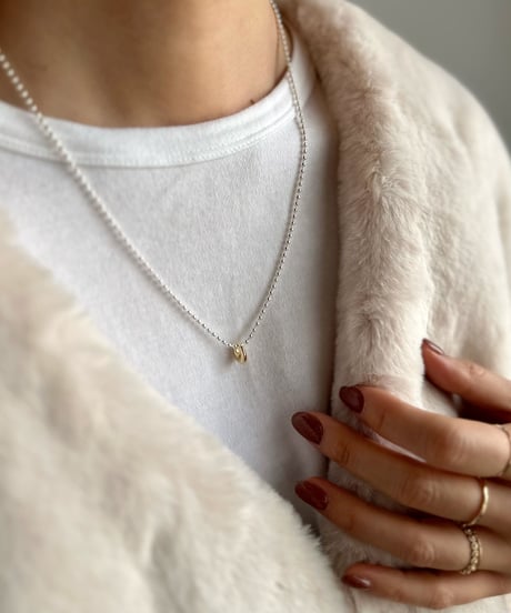 ball chain motif necklace【予約商品】