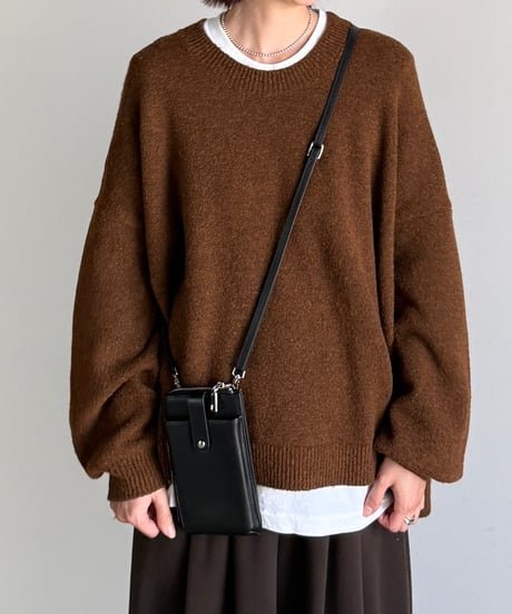 mobile wallet leather shoulder