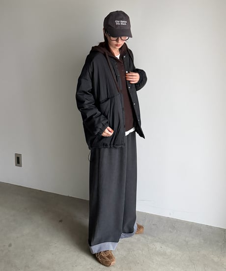 fold stripe pants