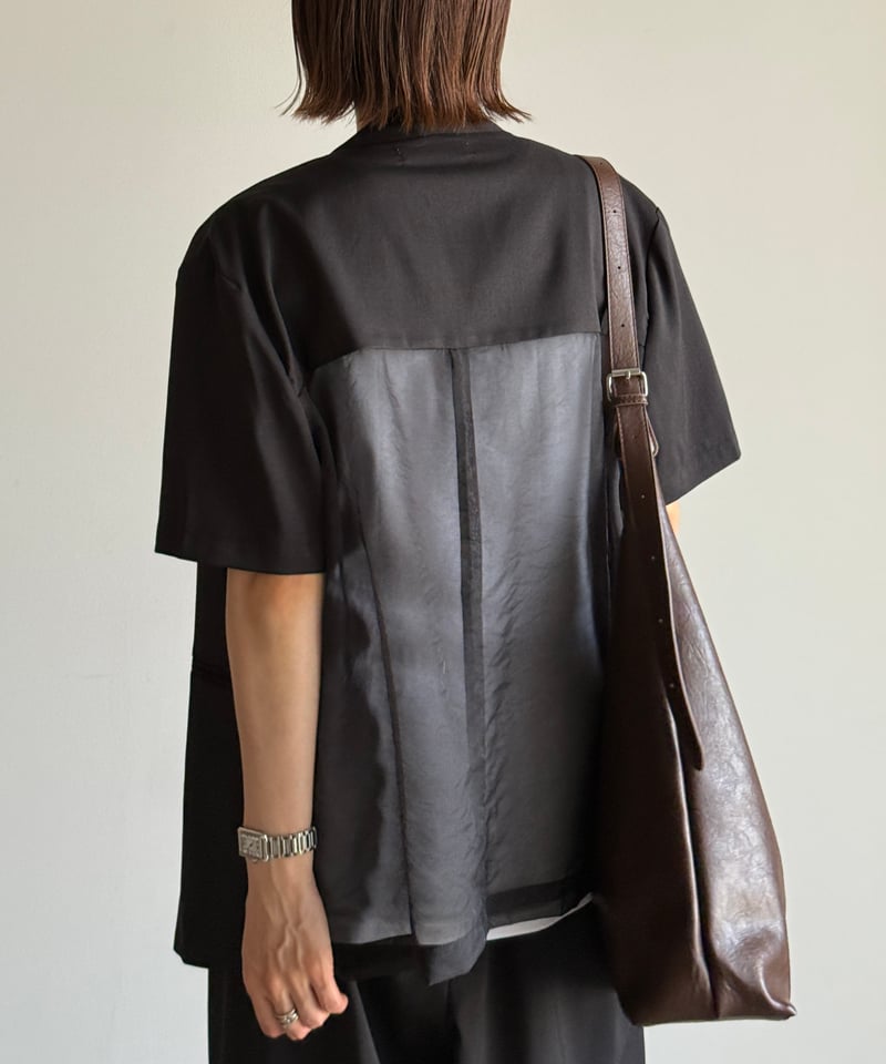 v-collar short sleeve jacket (set up対応) | ARULLE