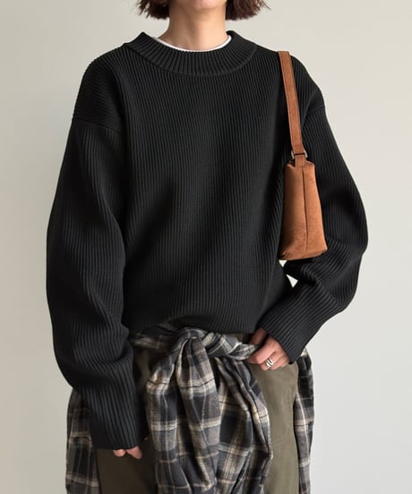 diver crew neck knit