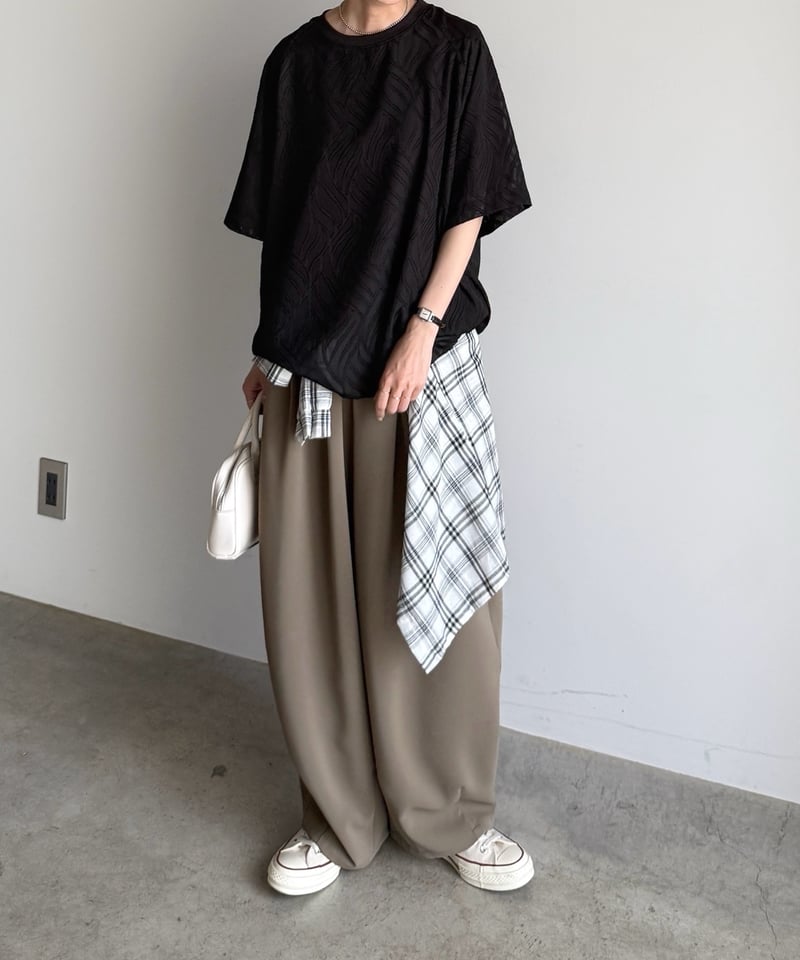 sheer docking cut sew | ARULLE